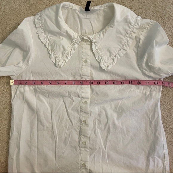 H&M Ruffle Collar Shirt - Picture 10 of 11